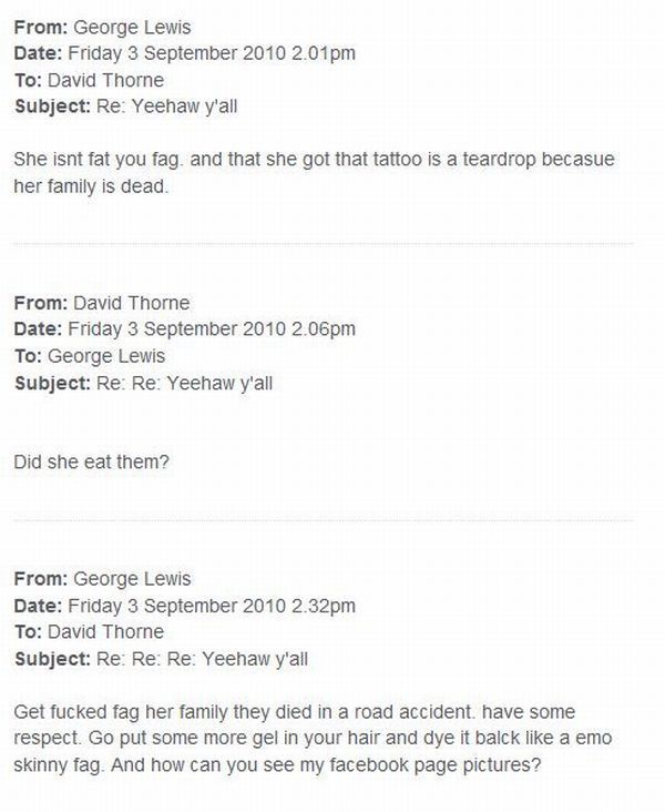 I Have Read Your Website and It Is Obviously that Your a Foggot (10 pics)