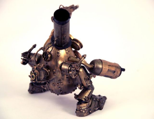 Mr Potato in the Steampunk Style (15 pics)