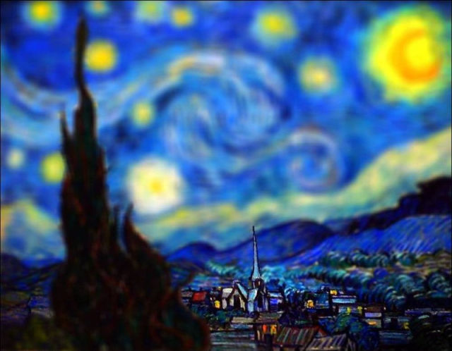 Tilt-Shift Brings Van Gogh Back to Life (16 pics)