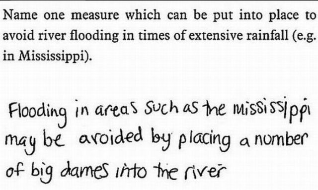 Unusual Exam Answers. Part 2 (23 pics)