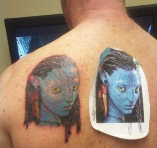 Unfortunate Pop Culture Tattoos (19 pics)