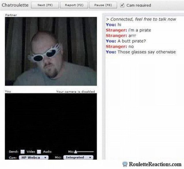 Funny Reactions on Chatroulette (40 pics)