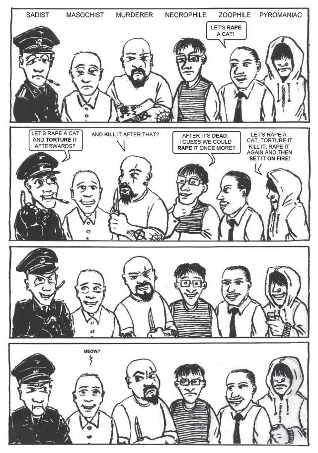 Black Humor Comic Story (1 pic)