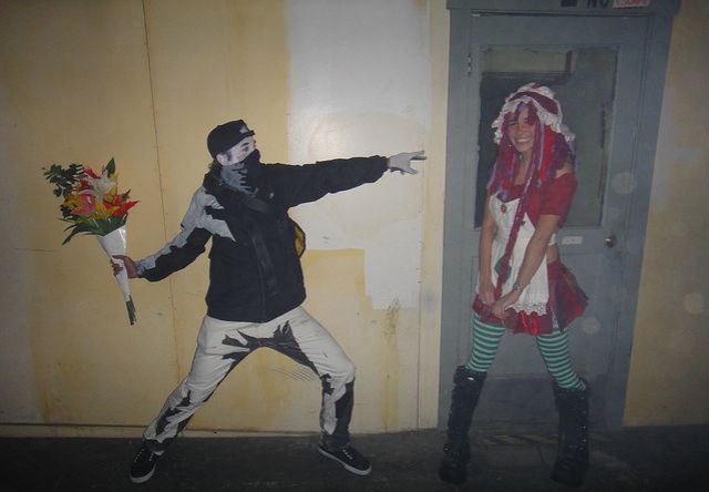 Awesome "Flower Thrower" Costume