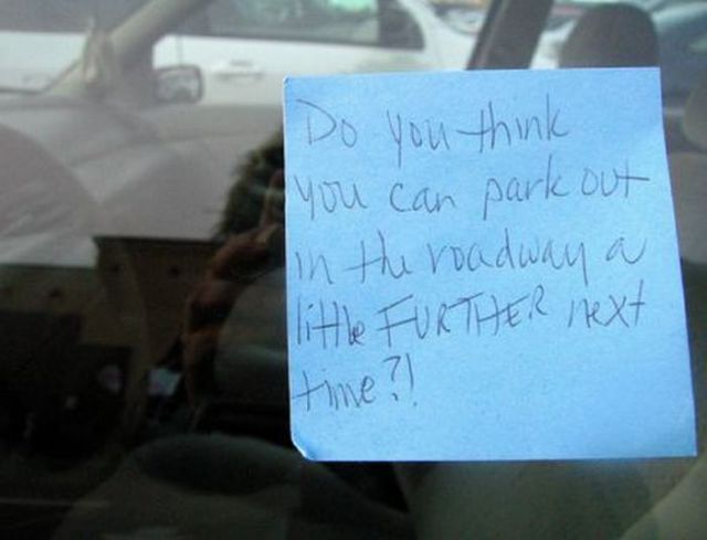 Funny Parking Notes