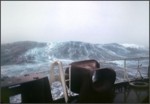 Ship in a Horrible Storm