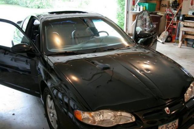 Cars after a Hailstorm