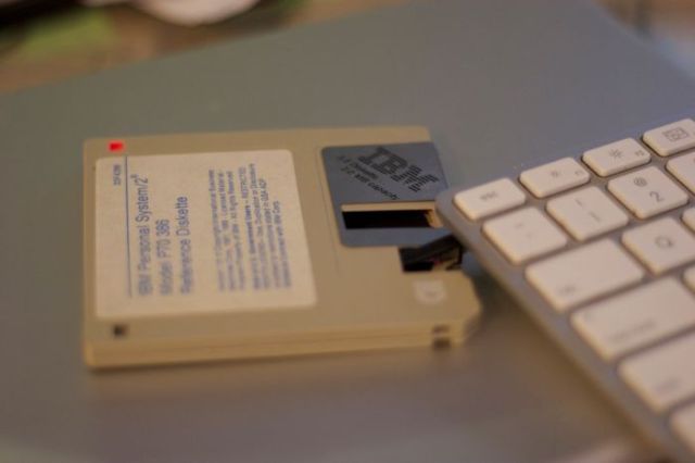 Homemade Floppy Flash Drive