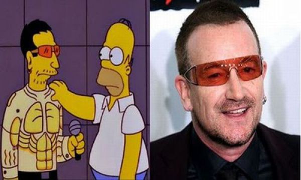 Simpsons Celebrity Lookalikes