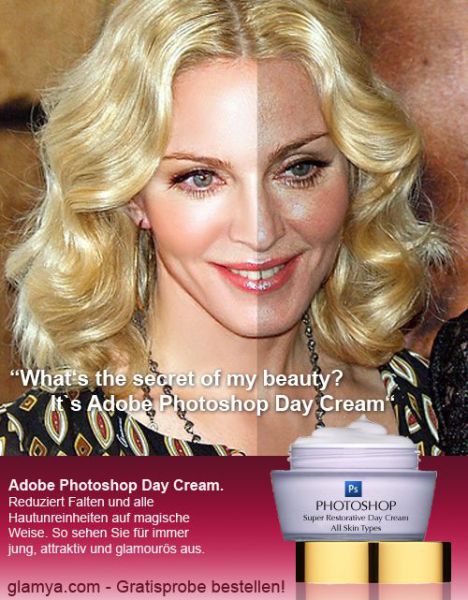 Adobe Photoshop Day Cream