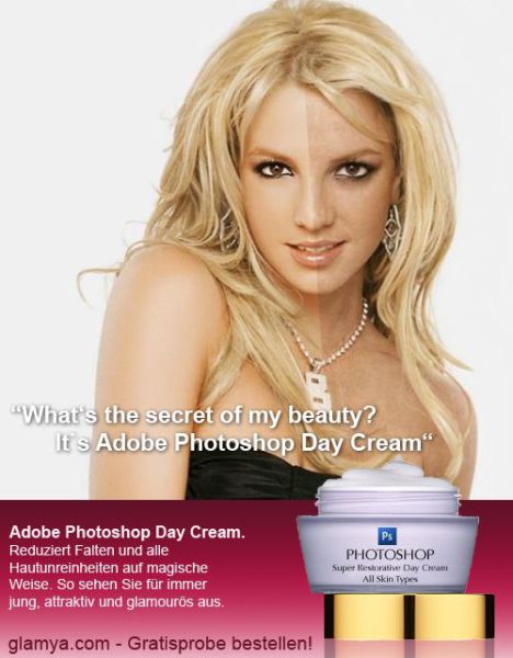 Adobe Photoshop Day Cream