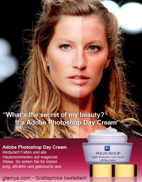 Adobe Photoshop Day Cream