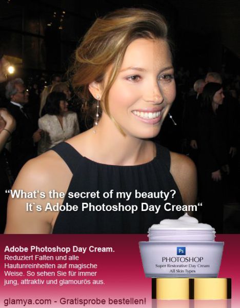 Adobe Photoshop Day Cream