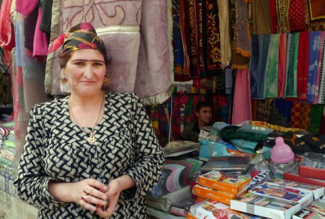 Tajik Fashion: Women Accent Their Eyebrows