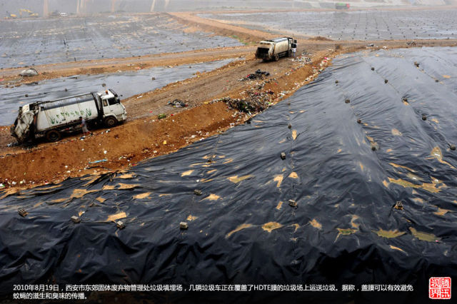 China is Sinking in Garbage
