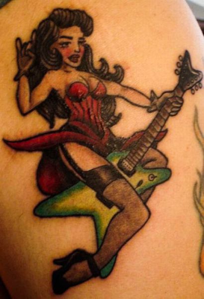 Dimebag Darrell Tattos