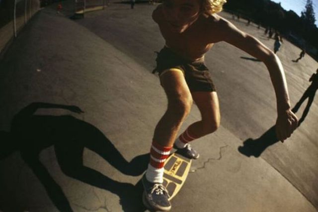 Skateboarders from the Past