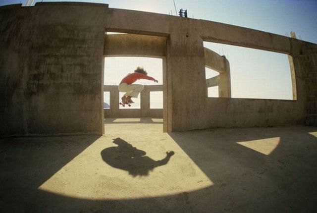 Skateboarders from the Past