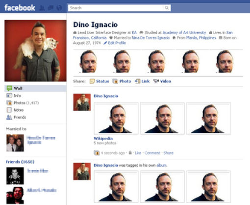 2  Facebook Fun Hack Profiles
