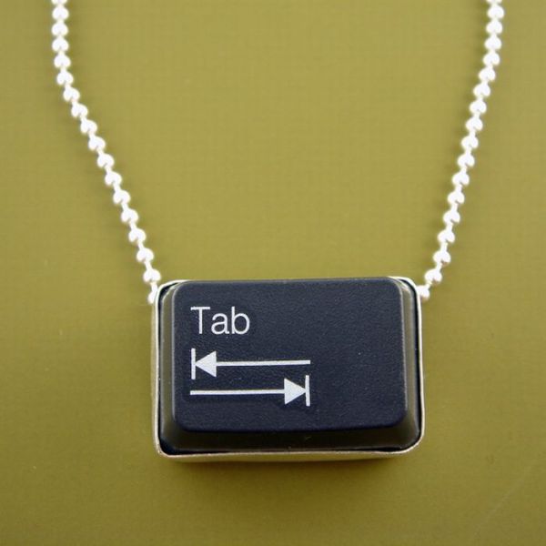 Keyboard Key Jewelry