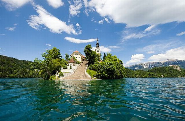 A Beautiful Island in Slovenia