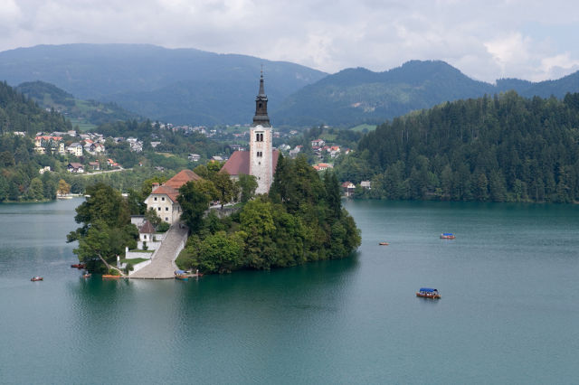 A Beautiful Island in Slovenia