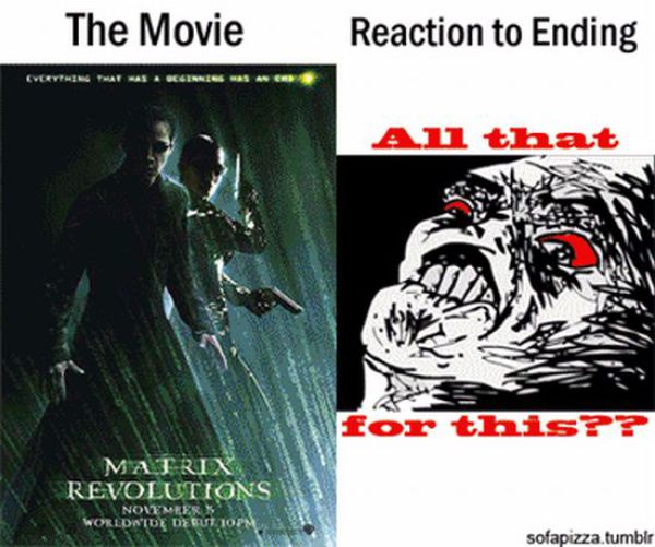 Emotional Reactions to the Movie Ending