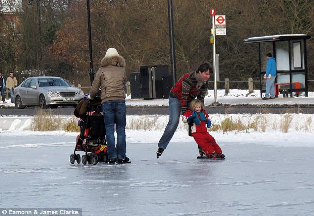 Are These Ice Skaters Crazy?