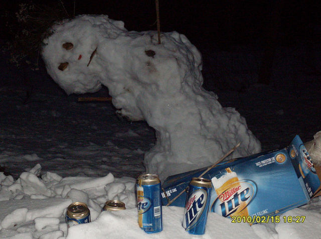 Drunk Snowmen