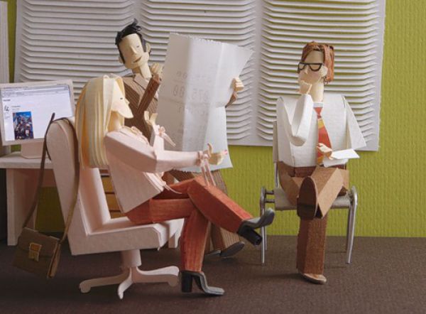 An Office Made of Paper