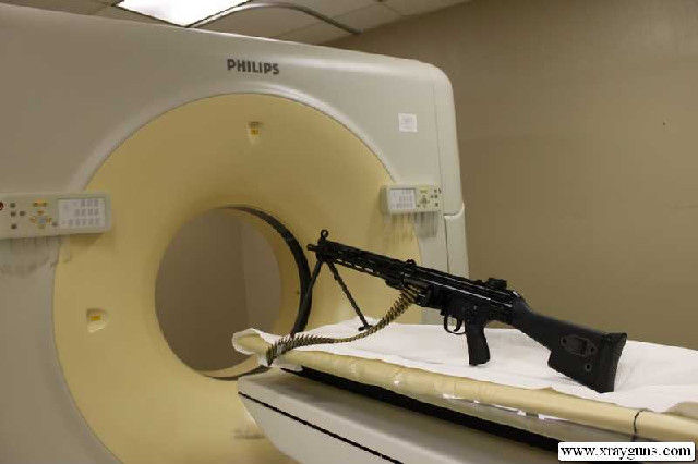 X rayed Guns