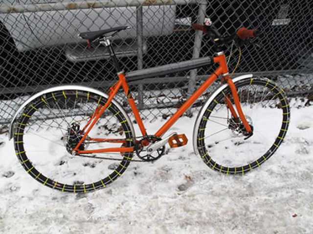 Beat the Snow on a Bicycle