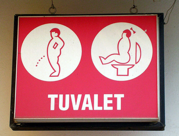 Hilarious Public Restroom Signs