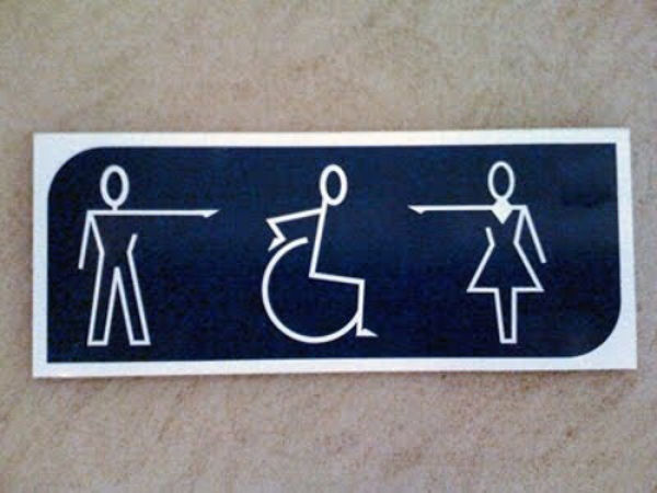 Hilarious Public Restroom Signs