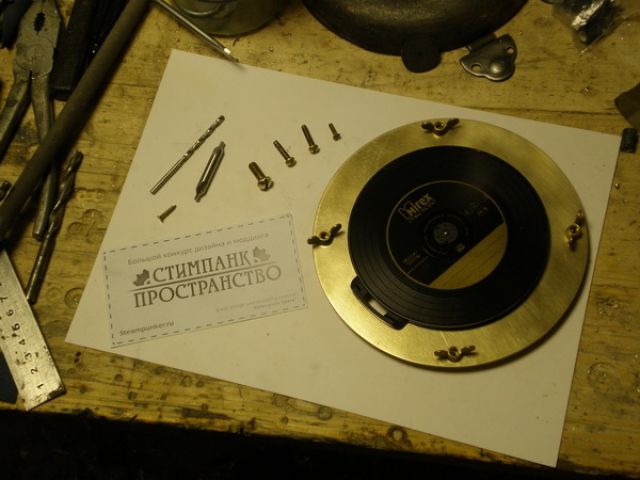 Amazing Handmade Steampunk CD Player