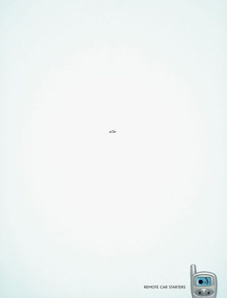 Some Clever Print Advertisements That are Minimal