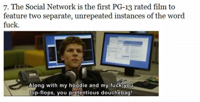 Things You Dont Know About Movie The Social Network