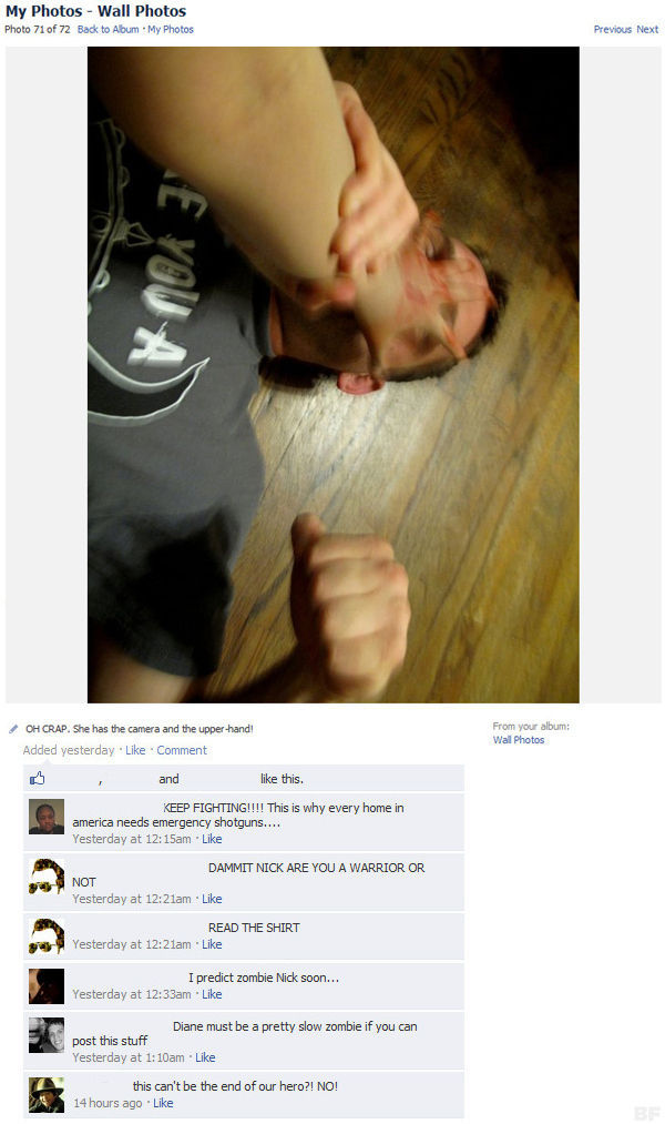 Facebook Users Are Infected by Zombies?