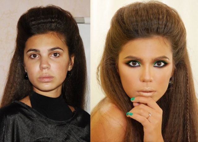 Make-up Miracles: Before and After. Part 2