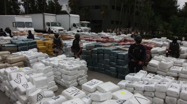 Mexico Burns 134 Tons of Confiscated Marijuana