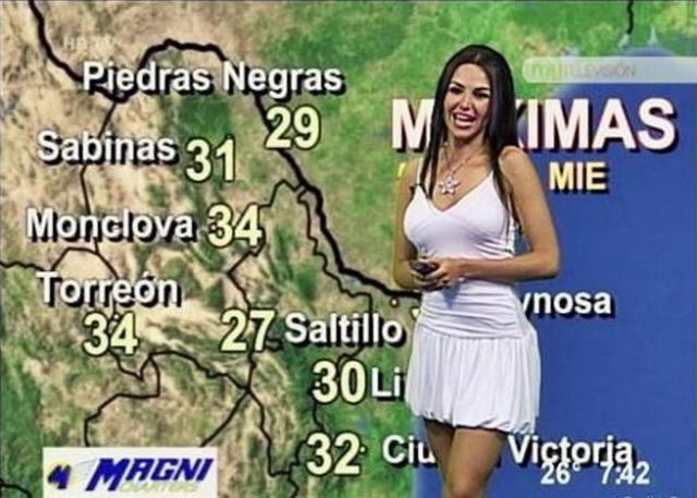 Latin American Weather Girls vs. Middle East Weather Hosts
