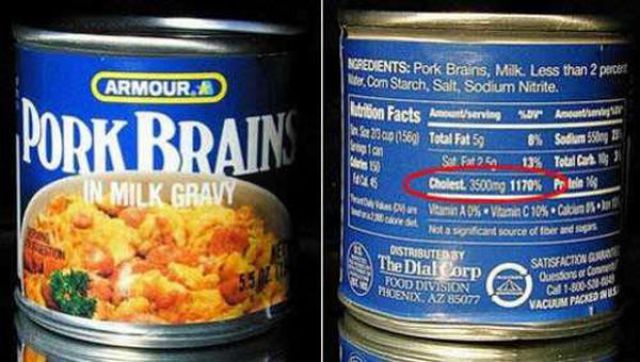 Yucky Canned Food