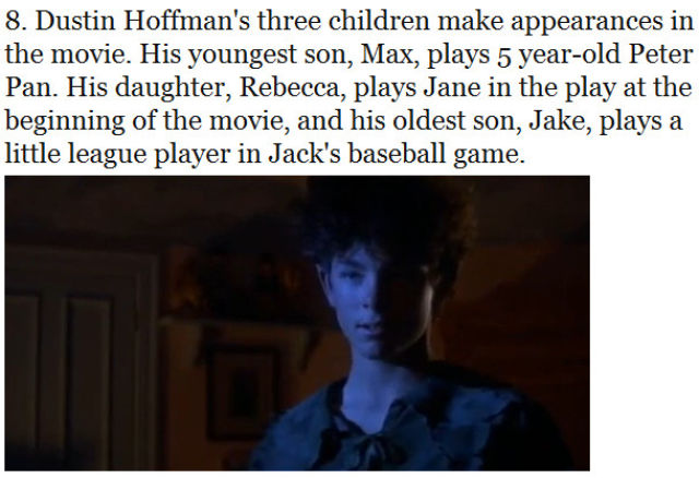 Fun Facts about the Movie Hook