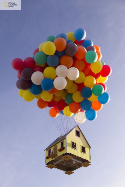 A Flying House