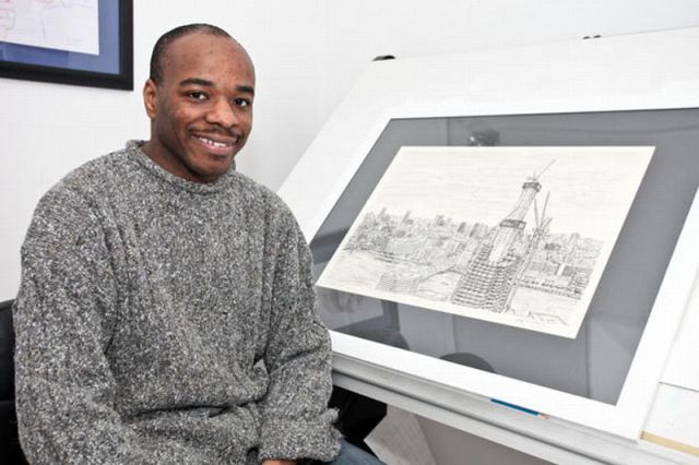 Autistic Artist Draws Complex Images from Memory