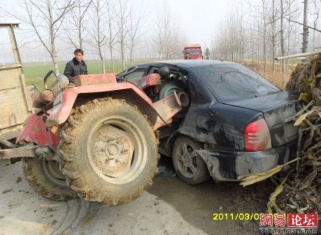 The Tractor and the Car