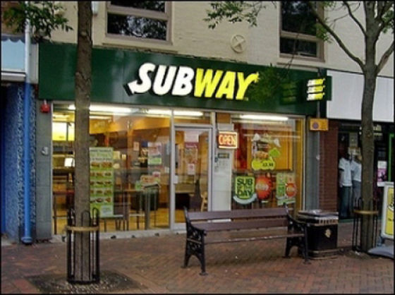 Menus from Subway Restaurants All Over the Wolrd