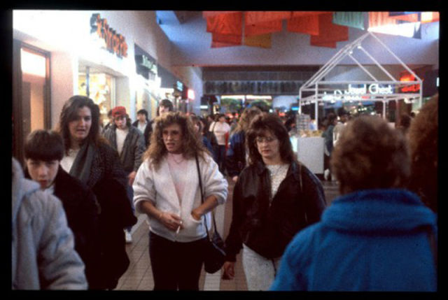 Blast to the 1990s Shopping Mall Past