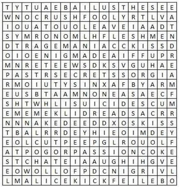 Word Puzzle Reveals Who You Are