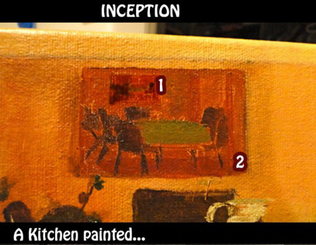 This Kitchen Painting Will Freak You Out